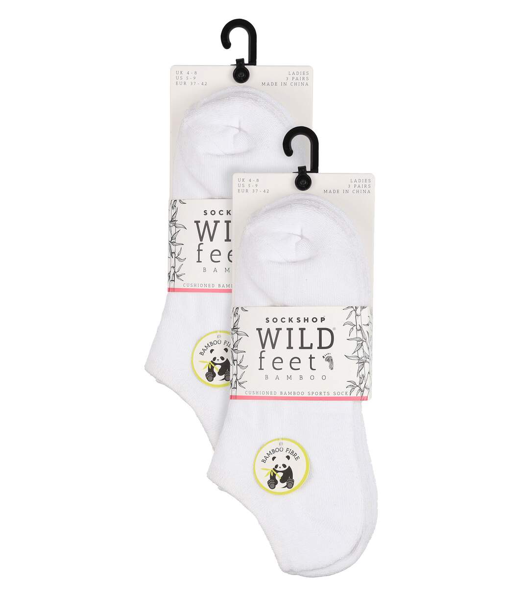 Wildfeet - 6 Paires Femme Chaussettes Bambou Sports-2