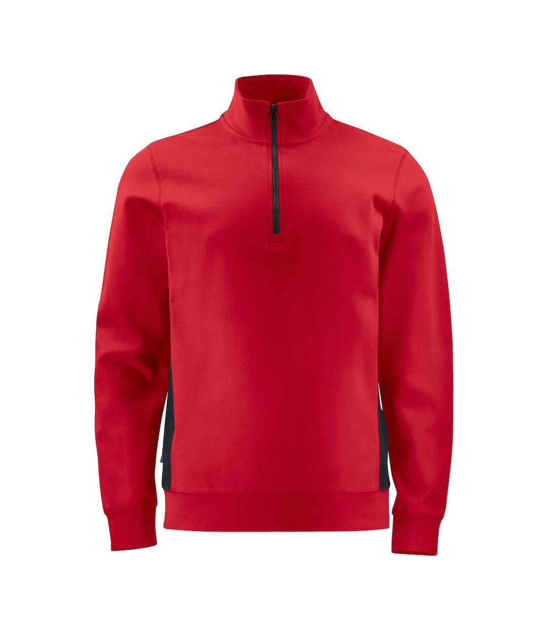 Mens half zip sweatshirt red Projob