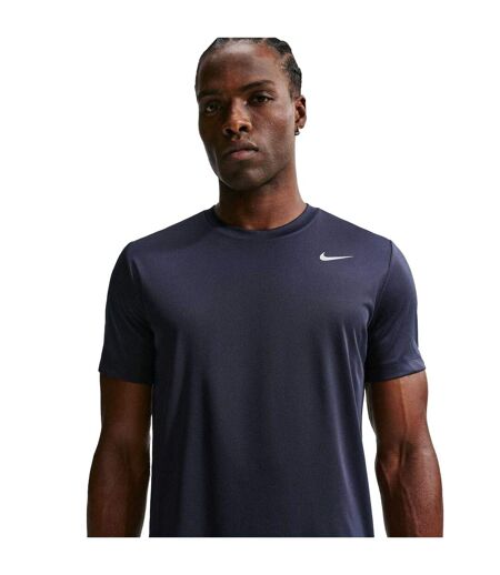 Mens Swoosh Flex Performance T-shirt Navy Nike