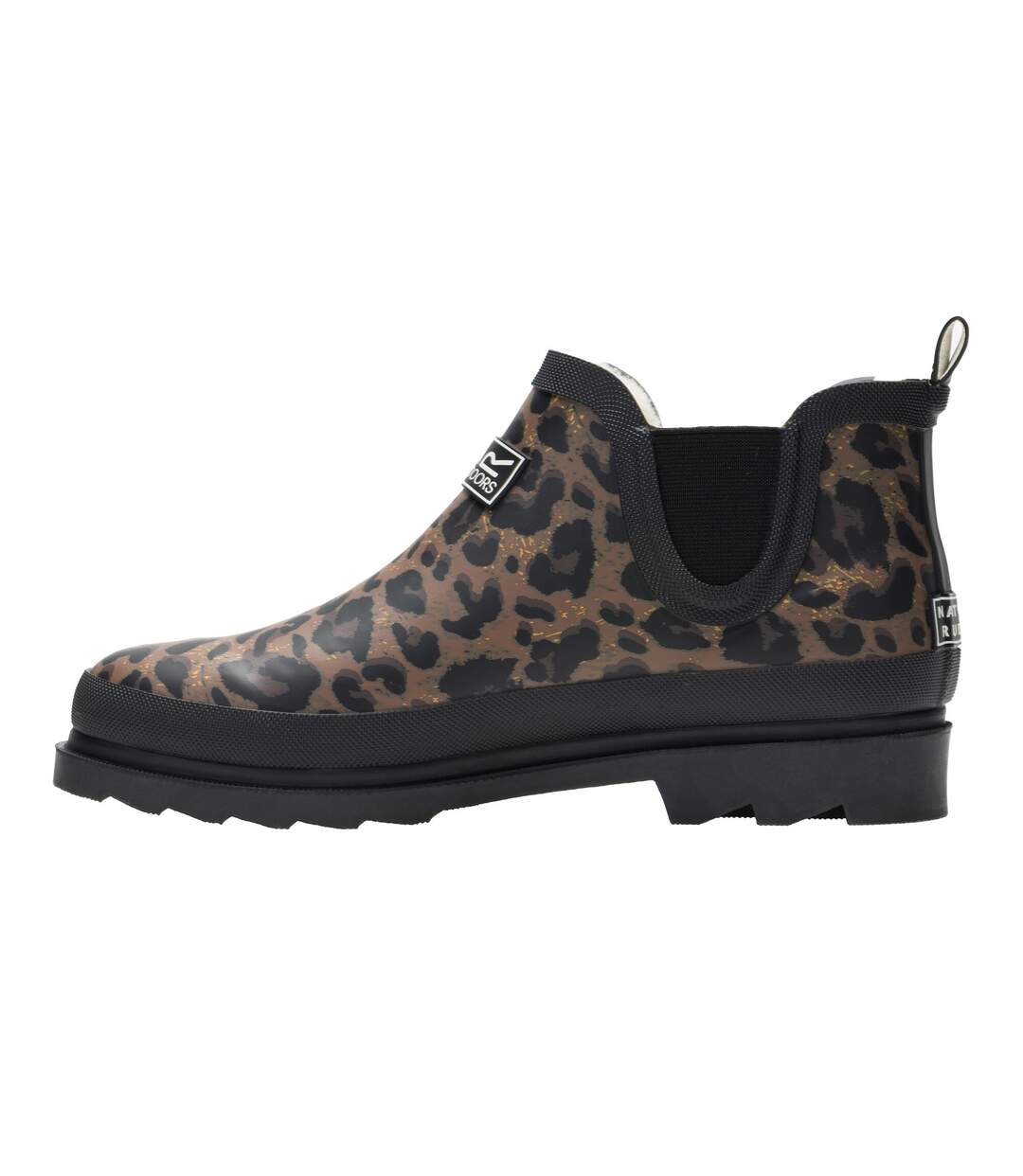 Womens/ladies Harper Cosy Ll Leopard Print Wellington Boots Multicoloured Regatta-3