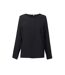 Blouse Manches Longues Roma Femme Noir Brook Taverner-1