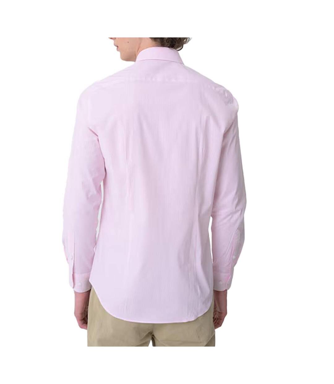 Chemise rose homme tommy hilfiger strch poplin-2