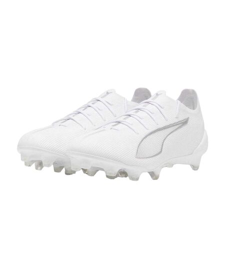 Mens Ultra 5 Ultimate Firm Ground Football Boots  White Puma