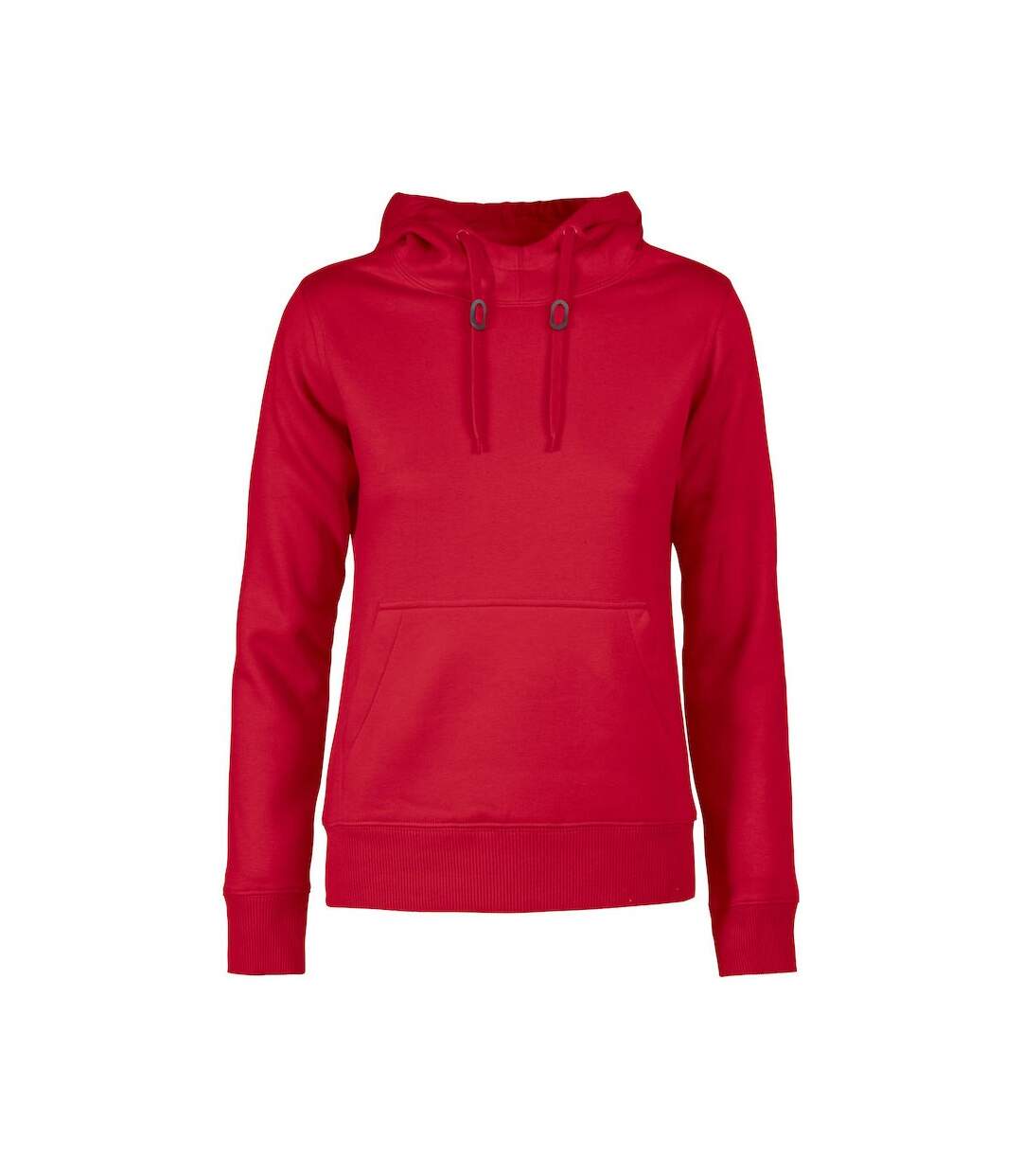 Printer Womens/Ladies Fastpitch Hoodie (Red)