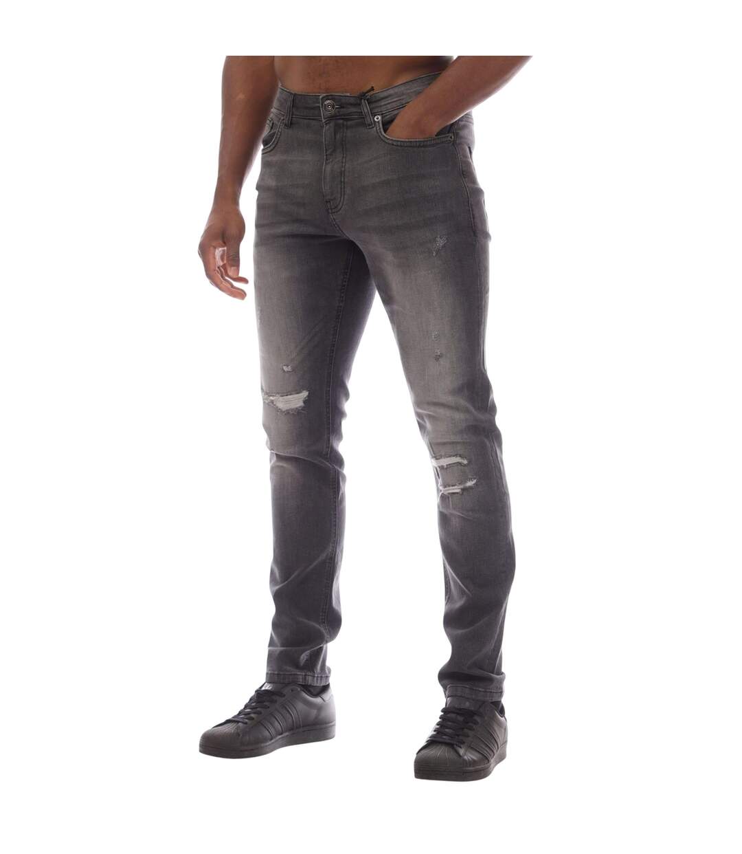 Jean Duddley Homme Gris Bench-1