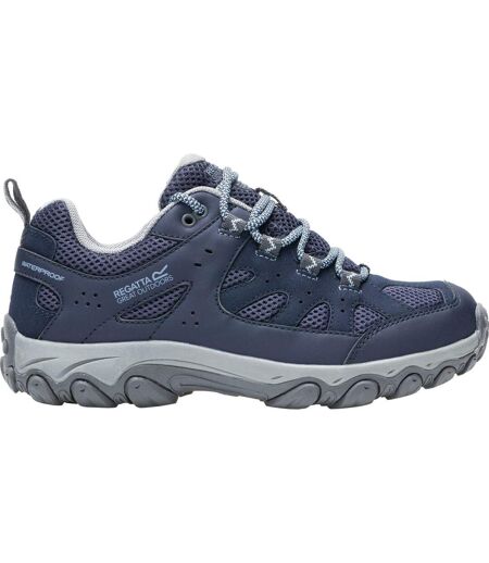 Womens/ladies Edgepoint Iv Low Walking Shoes Navy Dusky Blue Regatta