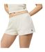 Womens/ladies Cotton Relaxed Fit Sweat Shorts Vintage White Jack Wills-4