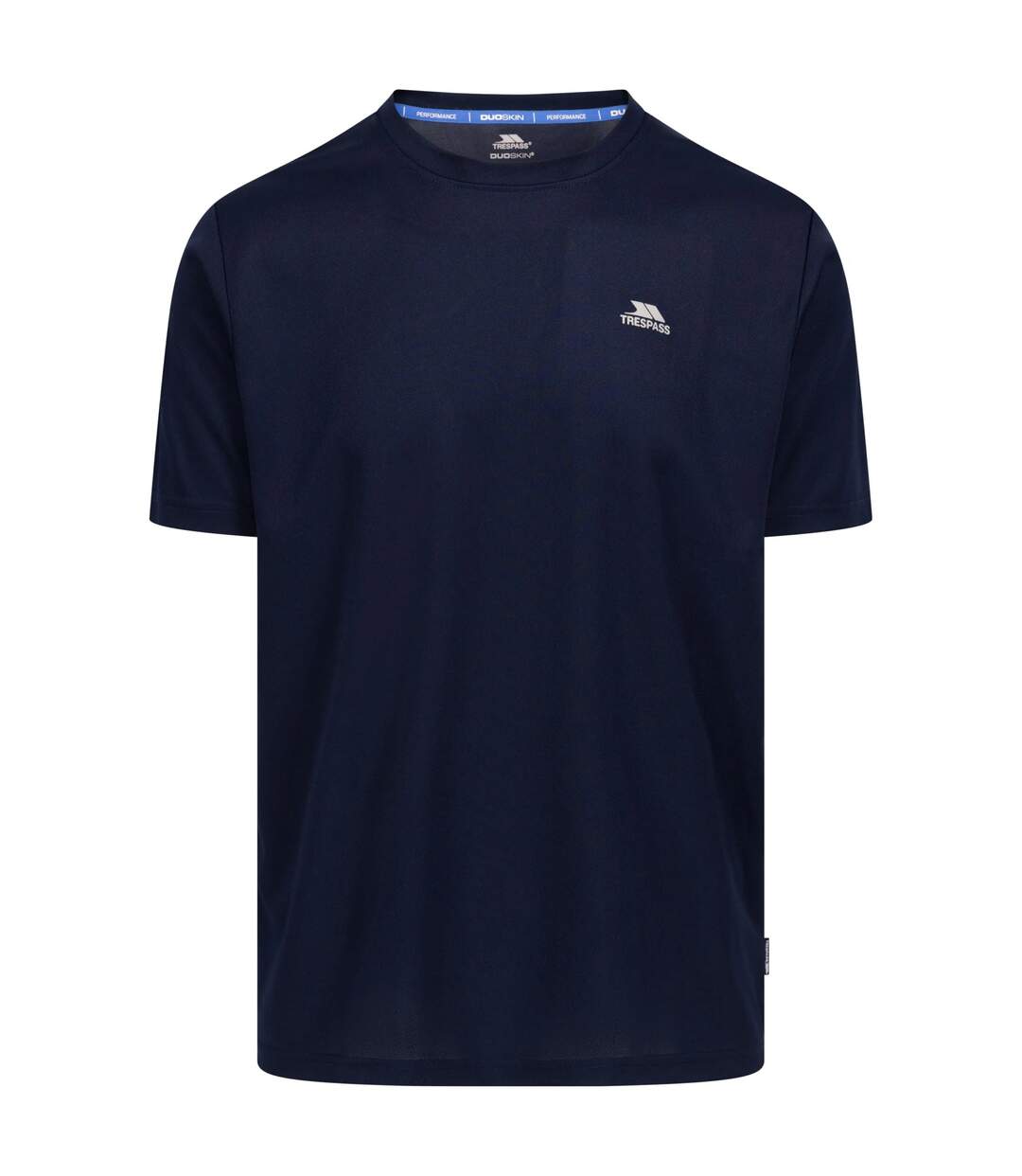 Haut De Sport Uni Manches Courtes Landford Homme Bleu Marine Trespass-2