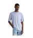 T-shirt Manches Courtes Motif/style Logo Brodé Homme Bleu Gant-2