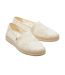 Womens/ladies alpargata rope 2.0 floral lace espadrilles natural Toms