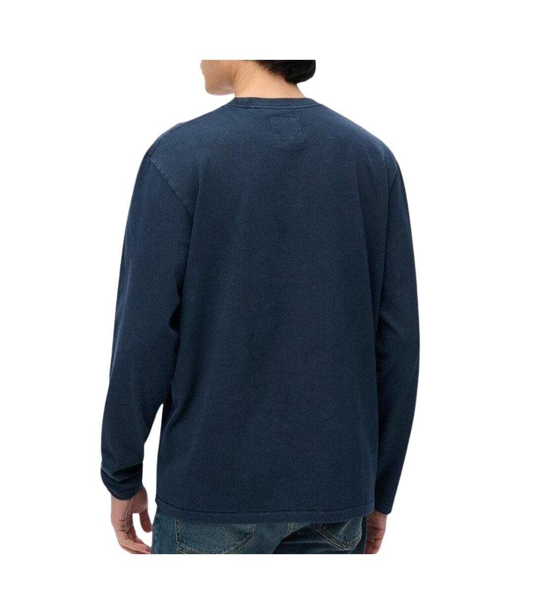 Pull marine homme superdry athletic-2