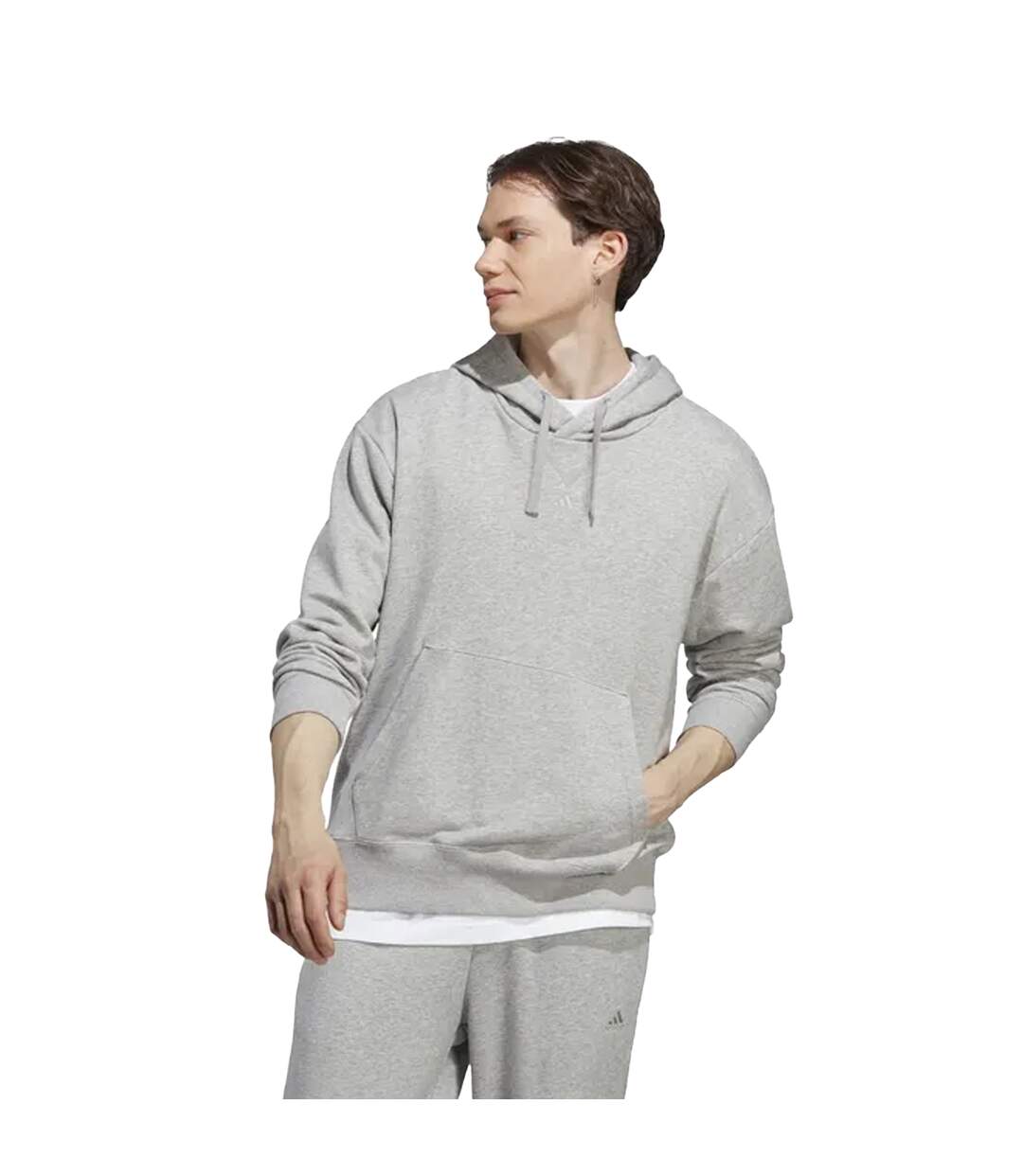 Sweat À Capuche All Szn Homme Gris Adidas-4