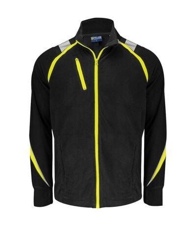 Veste Polaire Homme Jaune Noir Projob
