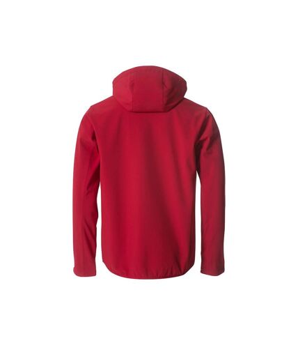 Clique Mens Soft Shell Jacket (Red)