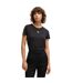 Womens/ladies Eventsa Logo T-shirt Black Boss-4