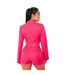 Veste Manches Cloche Femme Rose Missy Empire-2