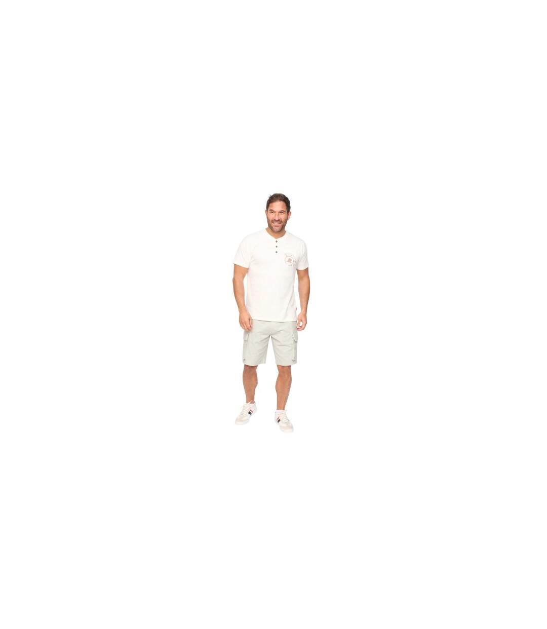 Mens Garside T-shirt Off White Bewley & Ritch-1