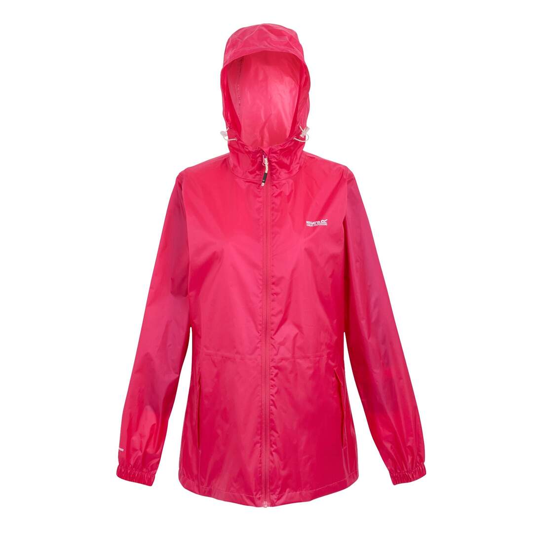 Womens/ladies pack it iii waterproof jacket pop Regatta-1