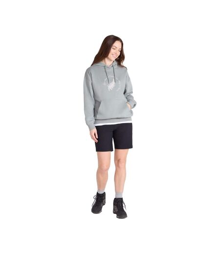 Sweat À Capuche Motif/style Slogan Fern Femme Vert Kaki Mountain Warehouse