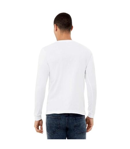 Bella + Canvas T-shirt unisexe à manches longues en jersey pour adultes (Blanc) - UTBC4776