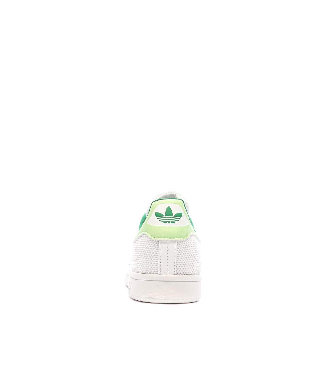 Baskets blanches/vertes homme adidas stan smith id3116-3