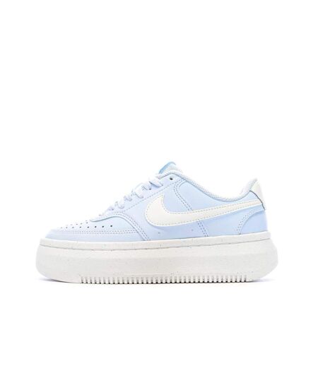 Baskets bleu femme nike court vision alta