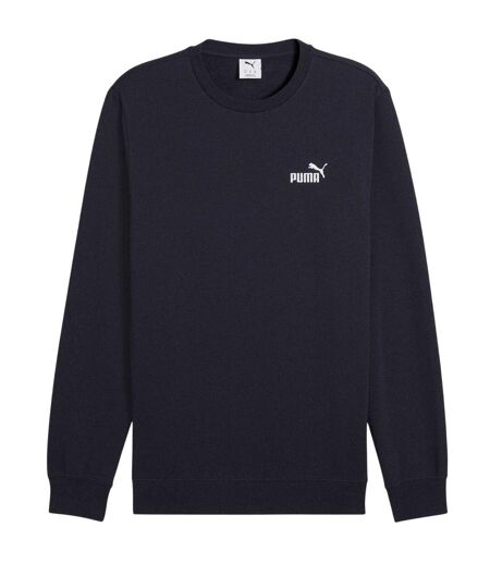 Mens Number 1 Relaxed Fit Sweatshirt Navy Puma