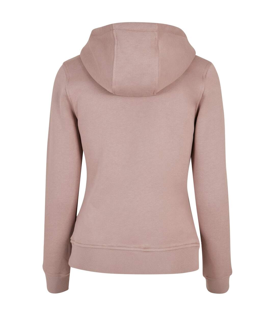 Sweat À Capuche Femme Rose Pâle Build Your Brand-3