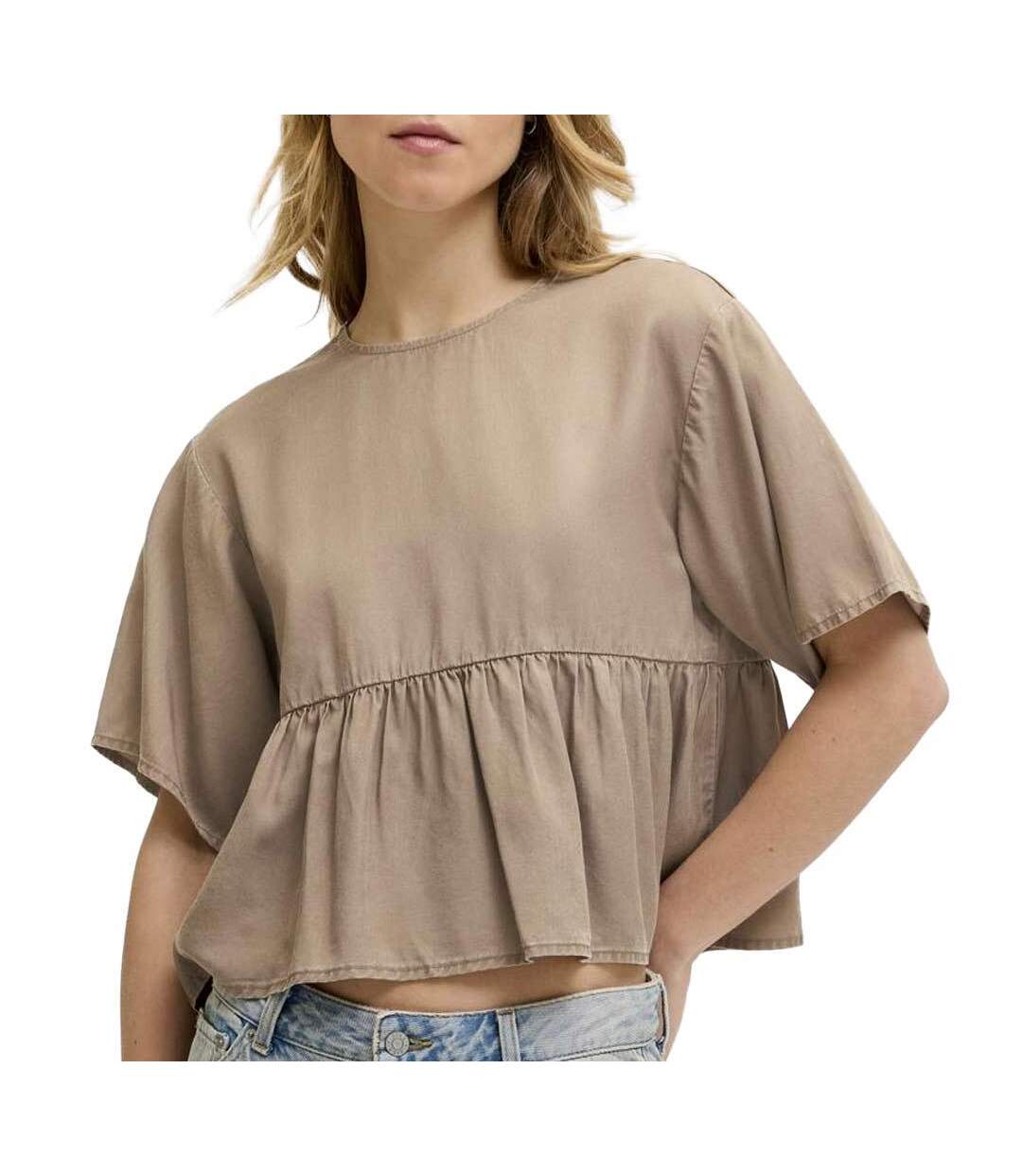 Blouse grise femme jjxx jxsigrid-1