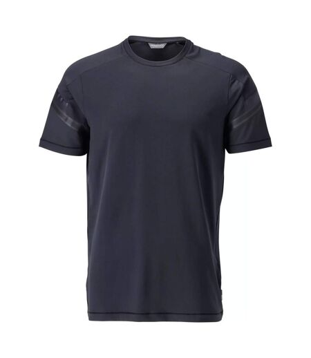 T-shirt Manches Courtes Customised Homme Bleu Marine Foncé Mascot
