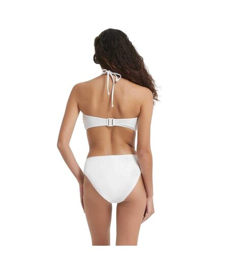 Ensemble Maillot De Bain 2 Pièces Motif/style Corsage Femme Blanc Be You
