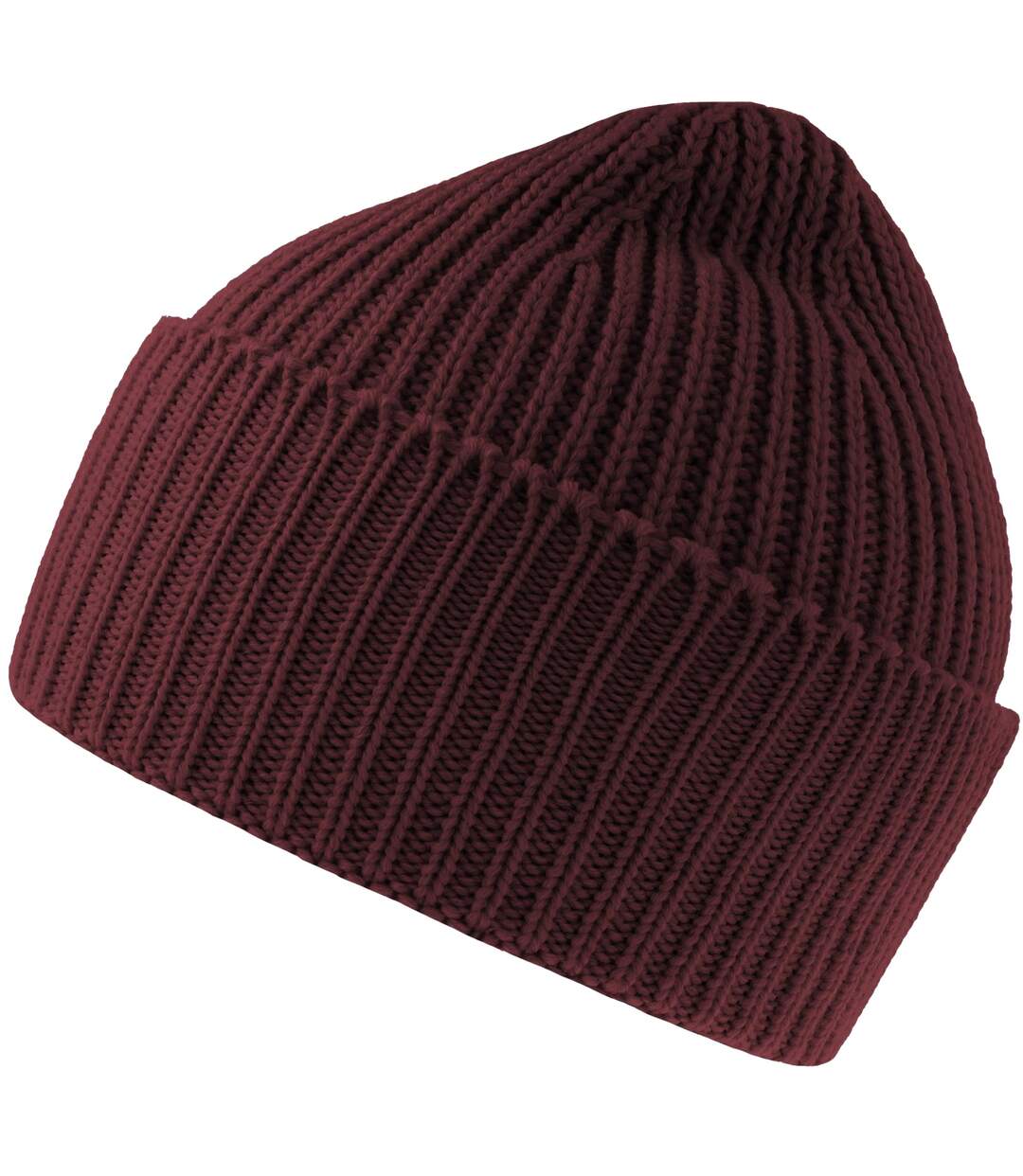 Bonnet oak adulte bordeaux chiné Atlantis