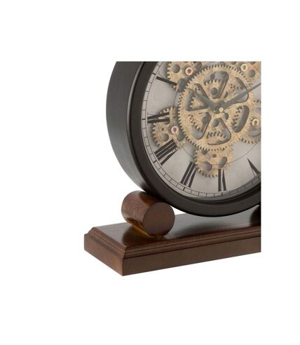 Paris Prix - Horloge Sur Pied Design orno 35cm Naturel