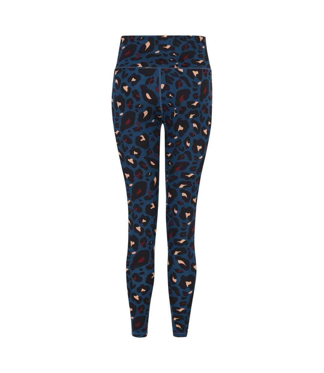 Womens/ladies influential animal print gym leggings moonlight denim Dare 2B-2