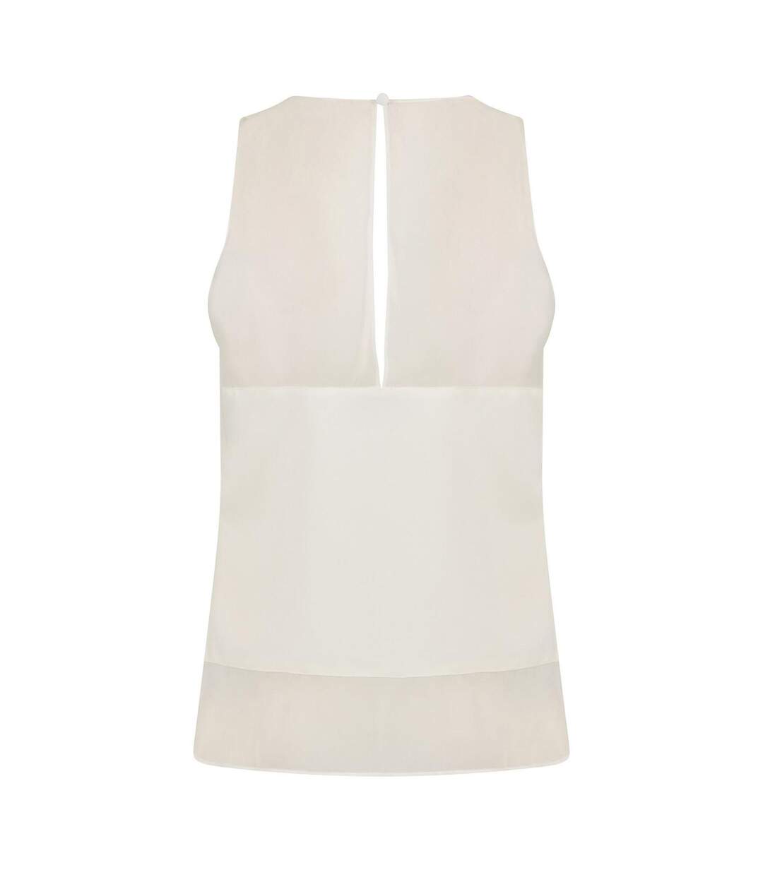 Débardeur Sans Manches Femme Blanc Cassé Ted Baker-2