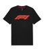 Mens Ess Formula 1 Short-sleeved T-shirt  Black Puma-2