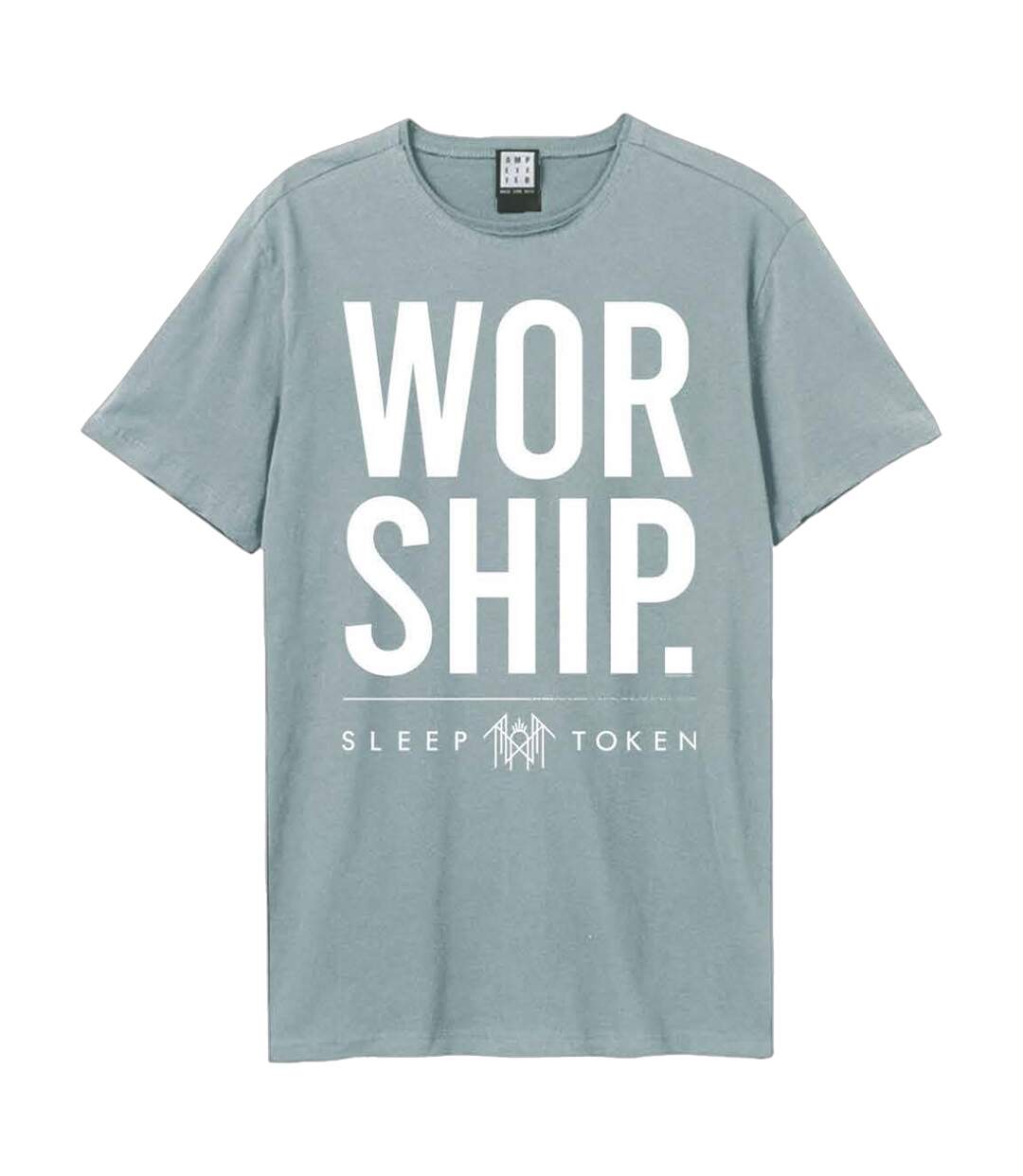 T-shirt Worship Adulte Bleu Amplified-1
