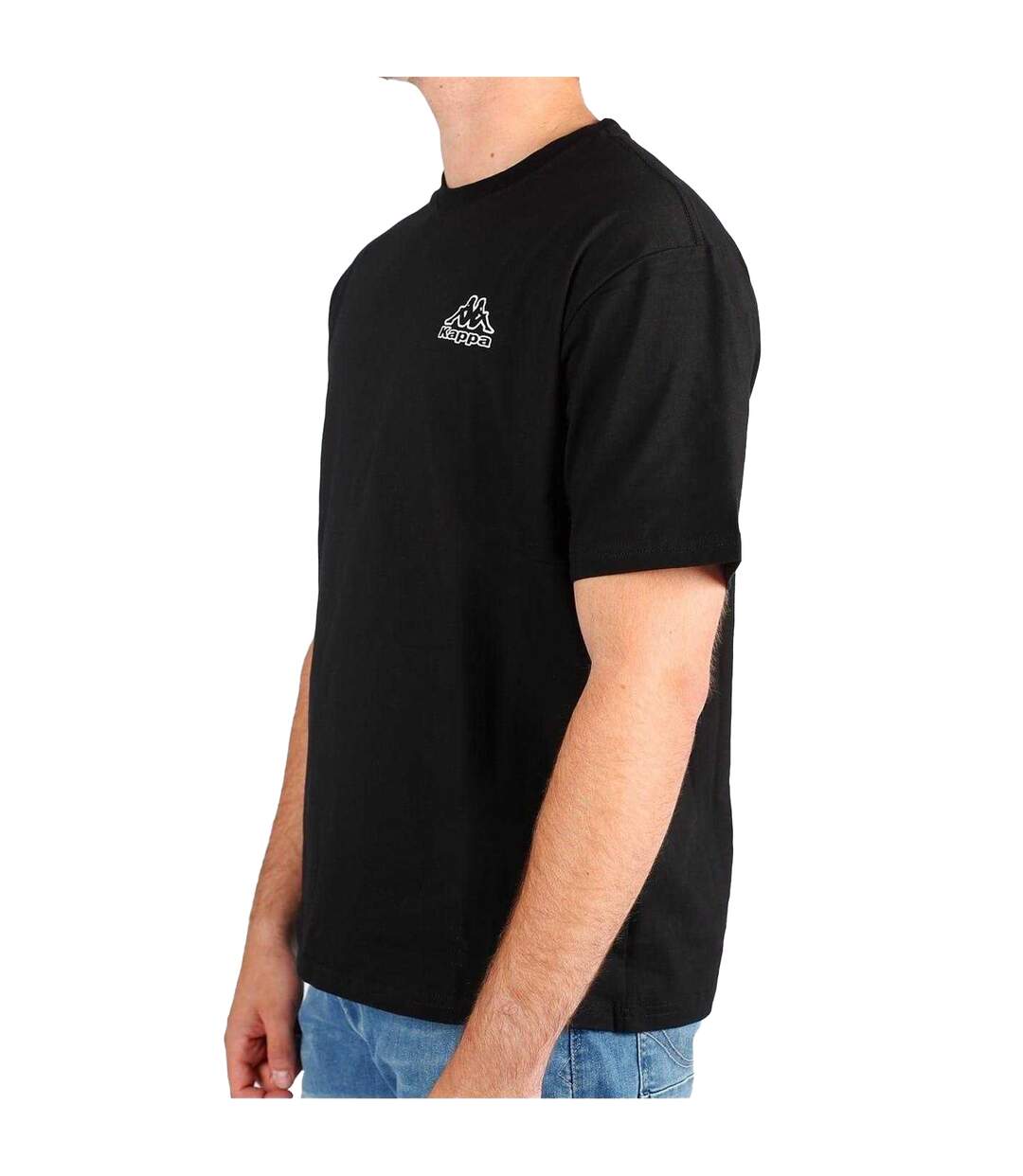T-shirt Homme Noir Kappa-1