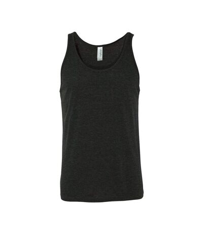 Canvas Womens/Ladies Jersey Sleeveless Tank Top (Charcoal Black Triblend)