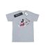 Disney Femme/Les femmes Mickey Mouse Love Cherub - T-shirt boyfriend en coton (Gris sportif) - UTBI37088-1