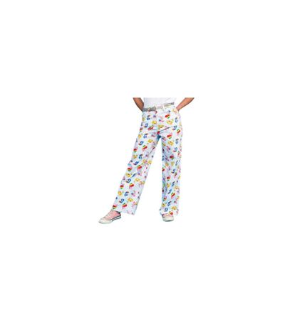 Jean Motif/style Imprimé Intégral Femme Blanc Blanc Cassé Care Bears