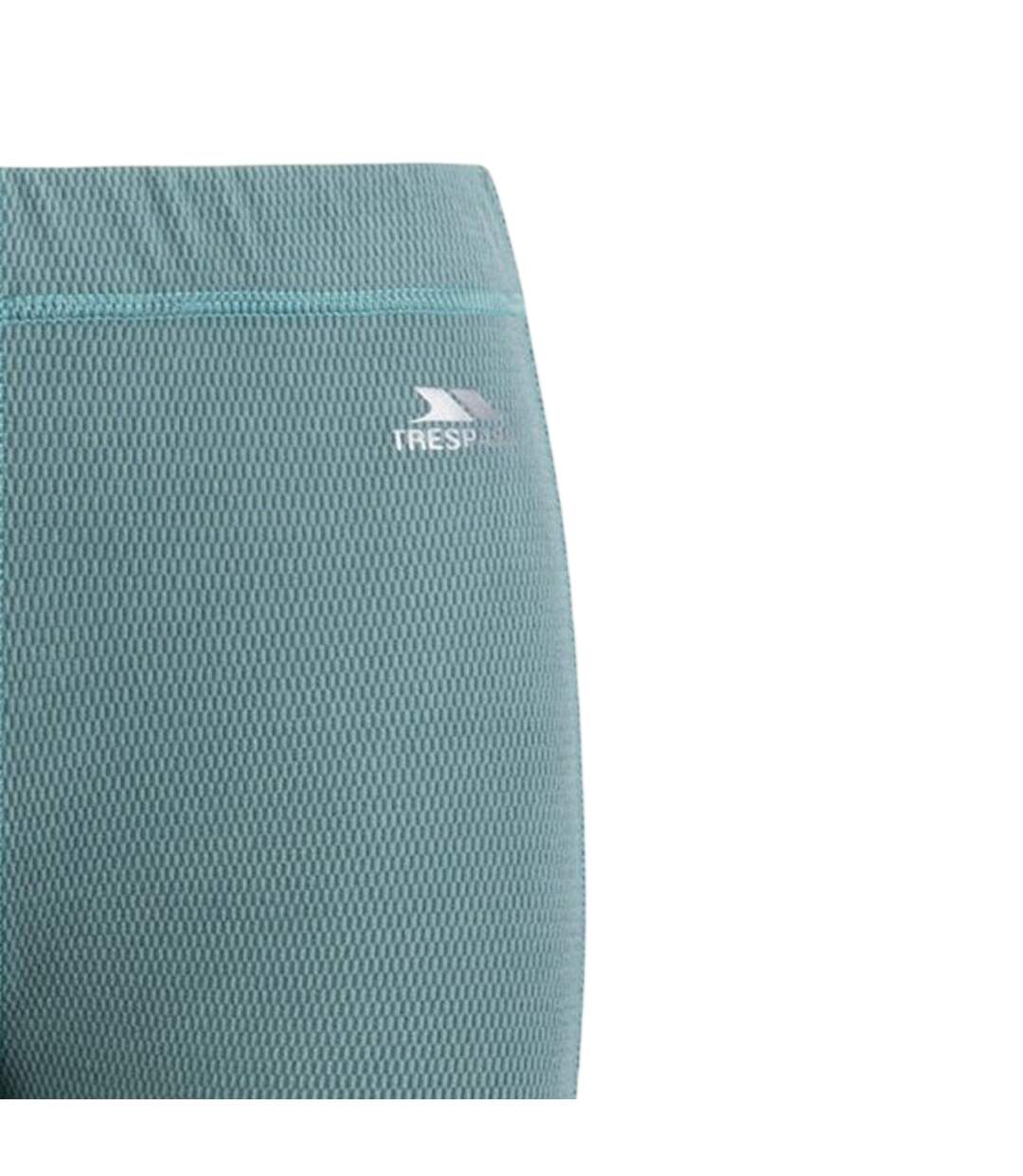 Legging Motif/style Côtelé Sunita Femme Étain Bleu Sarcelle Trespass-3