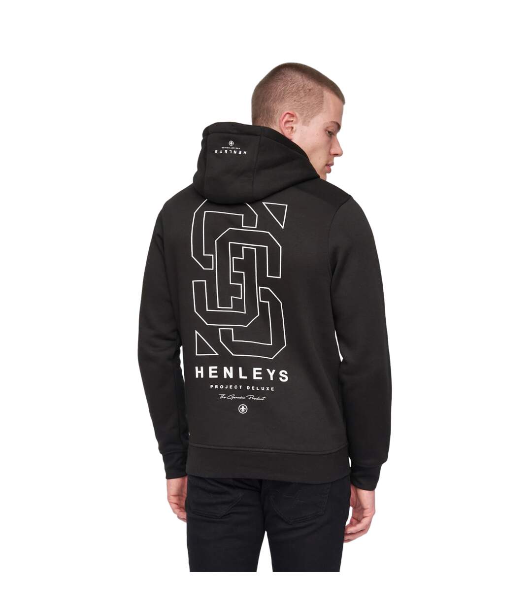 Mens ninesix hoodie black Henleys