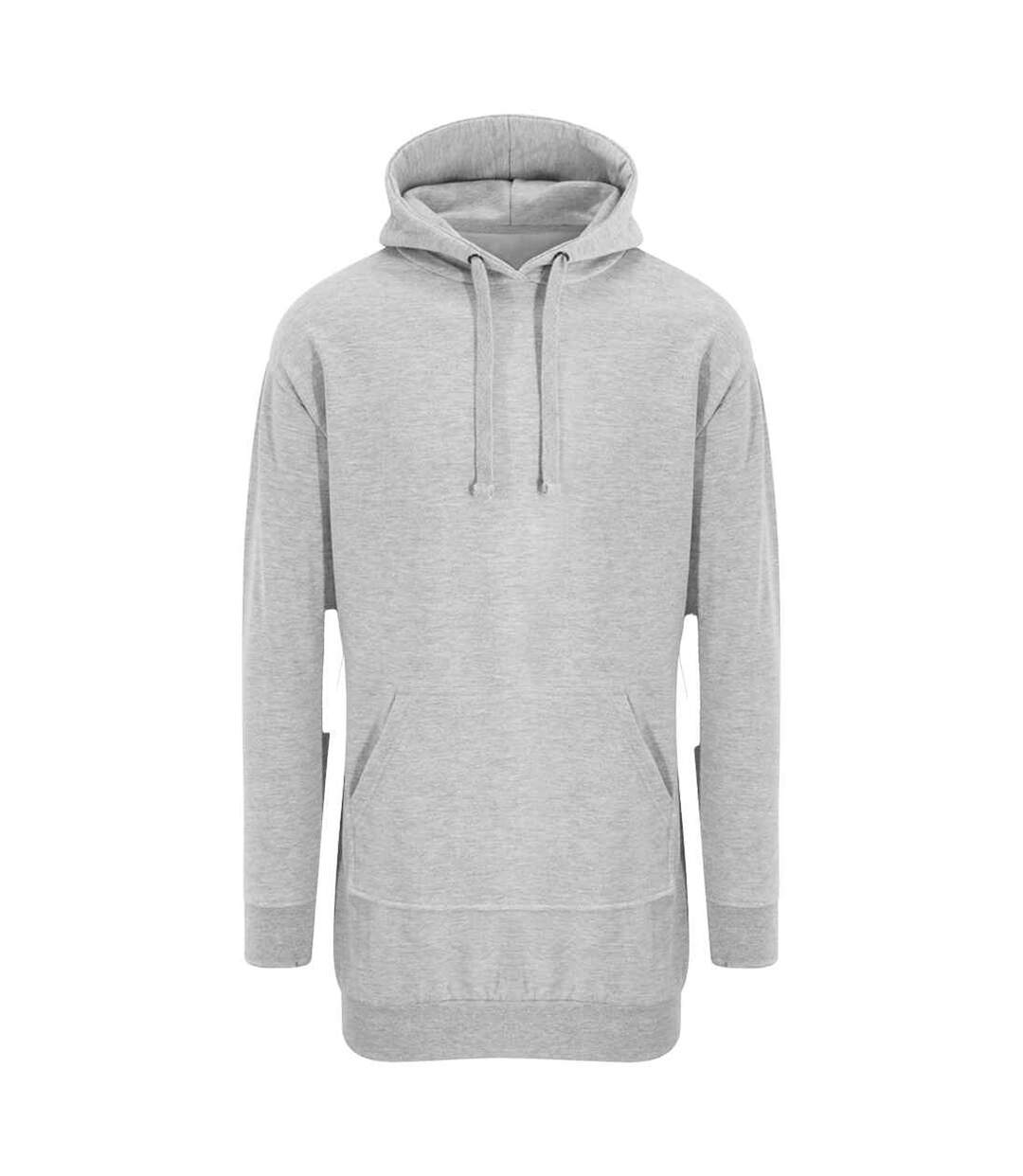 AWDis Girlie Womens/Ladies Hoodie Dress (Heather Gray) - UTPC3448-2