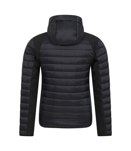 Doudoune matelassée turbine homme noir Mountain Warehouse