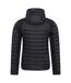 Doudoune matelassée turbine homme noir Mountain Warehouse