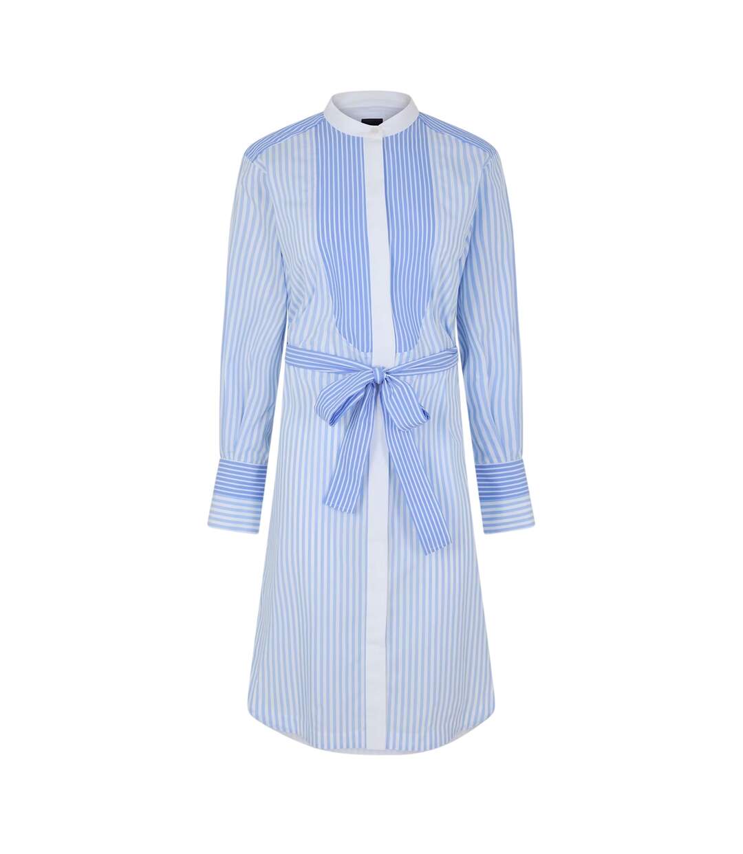 Robe Portefeuille Motif/style À Rayures Femme Marron Boss-1