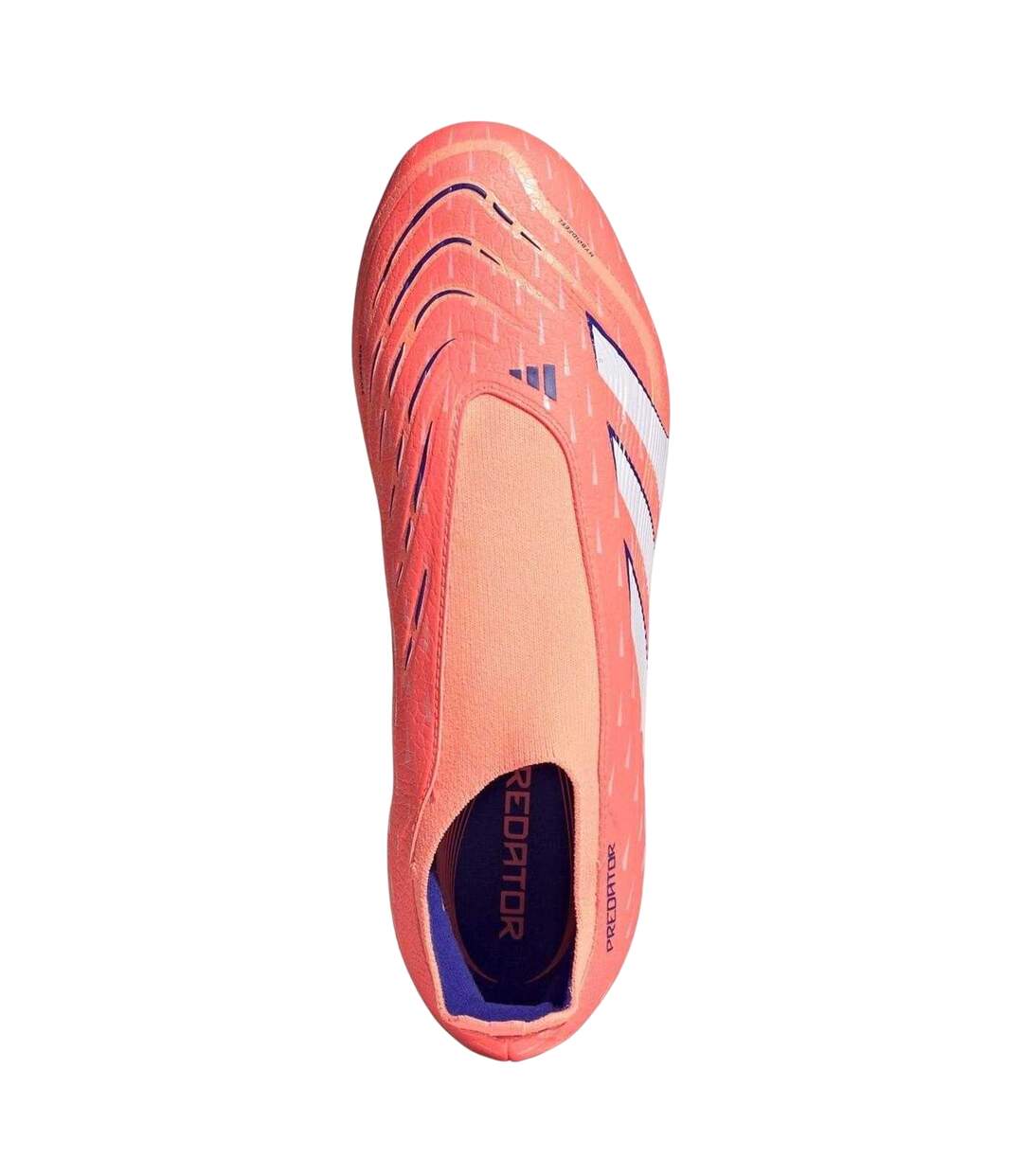 Chaussures De Foot Pour Terrain Ferme  League Homme Orange Blanc Predator-4