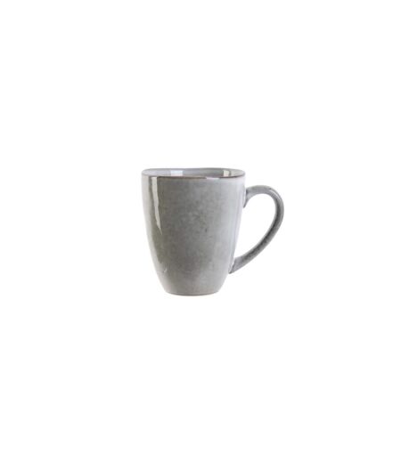 Lot de 6 Mugs Au Grès du Temps 12cm Gris