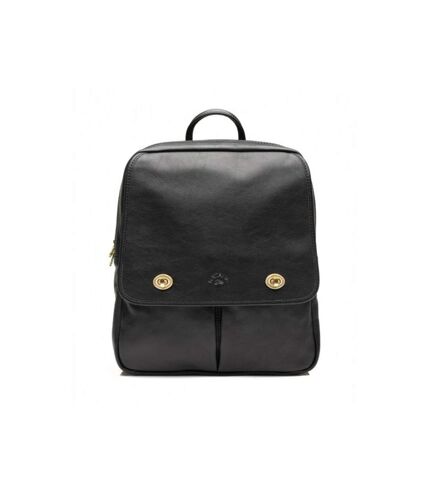 Katana - Sac à dos ville en cuir grand modèle - noir - 7732